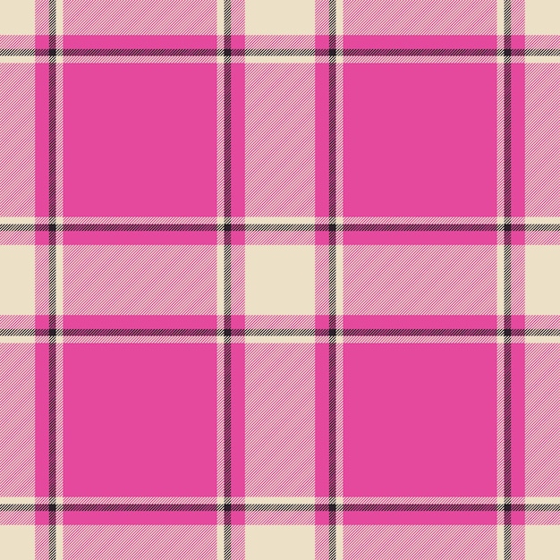 Fabric texture vector Background plaid tartan Textile seamless check pattern