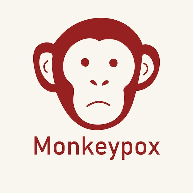 The face of the monkey as a symbol Icon of smallpox and outbreak of a new infectious disease