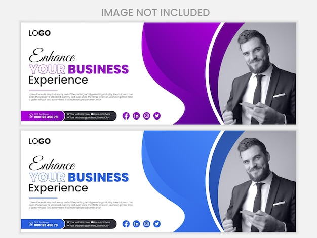 Facebook cover Design template