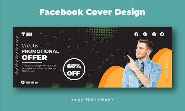 Facebook cover design template