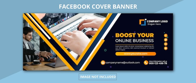 Facebook cover design template