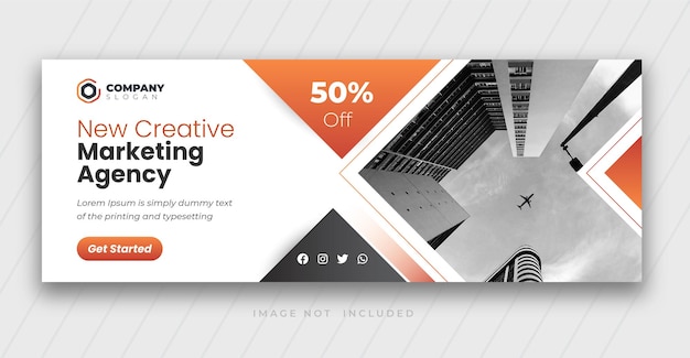 facebook cover and social media promotion banner