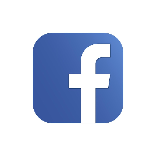 Facebook the most popular global social media icon Editorial only Kyiv Ukraine December 3 2019