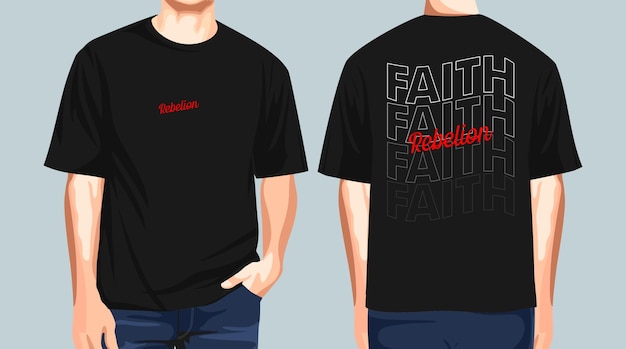 Faith Streetwear Tshirt Design