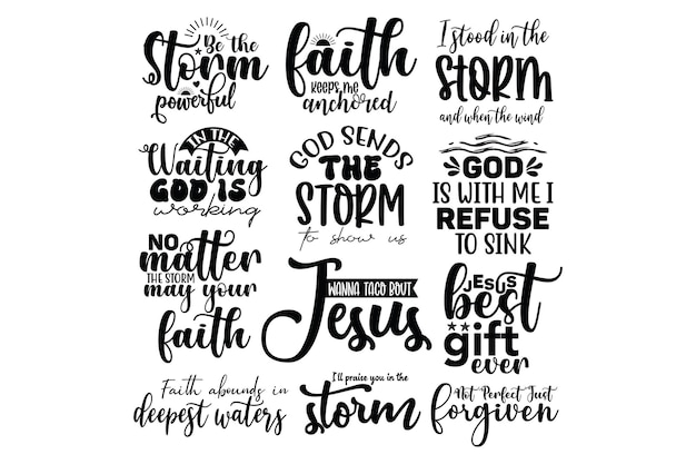 faith Svg bundle