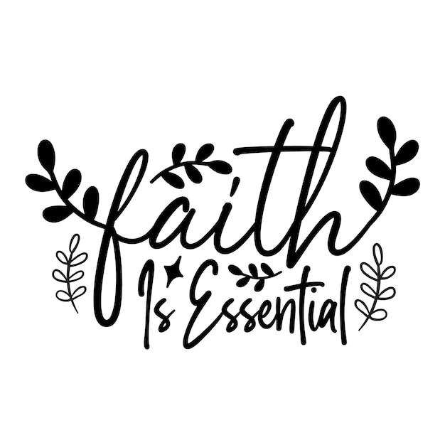 Faith SVG Design