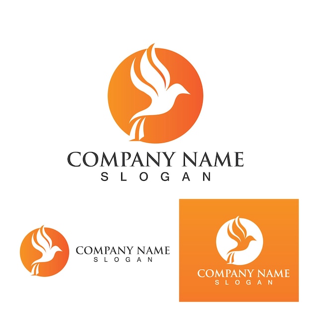 Falcon Logo Template vector illustration design