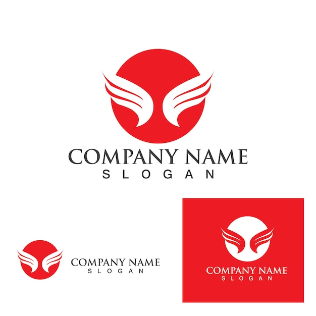 Falcon Logo Template vector illustration design