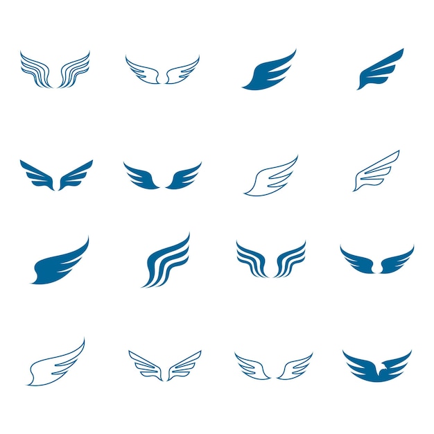 Falcon Logo Template vector