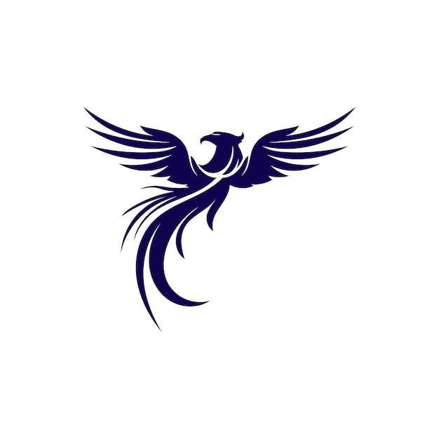 Falcon Wings Logo Template vector icon logo