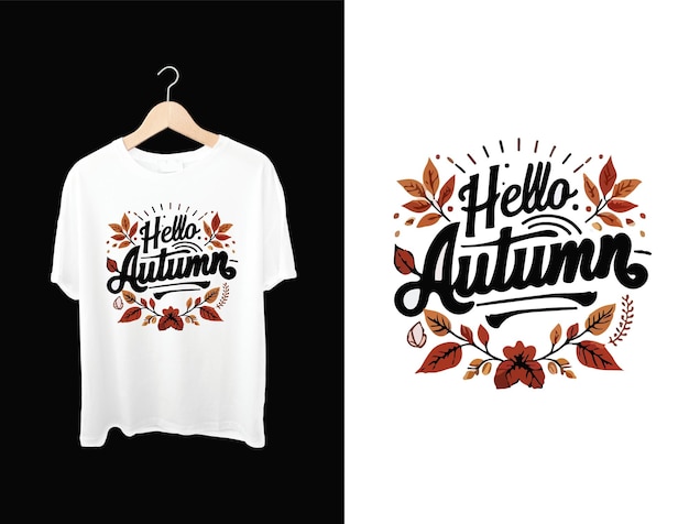 fall autumn design tshirt design