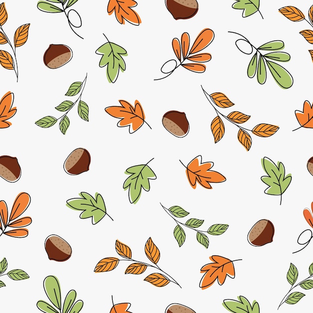 Fall autumn patterns background