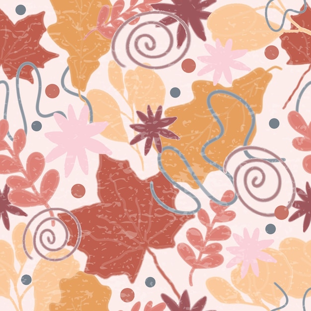 Fall background texture pattern