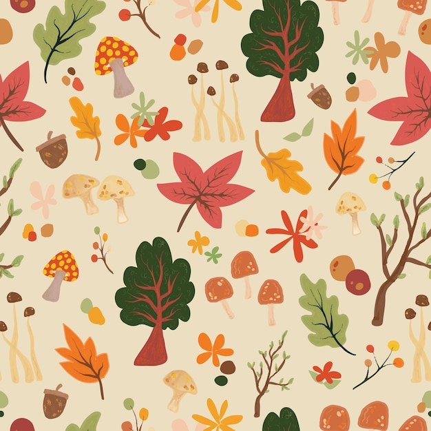 Fall background texture pattern