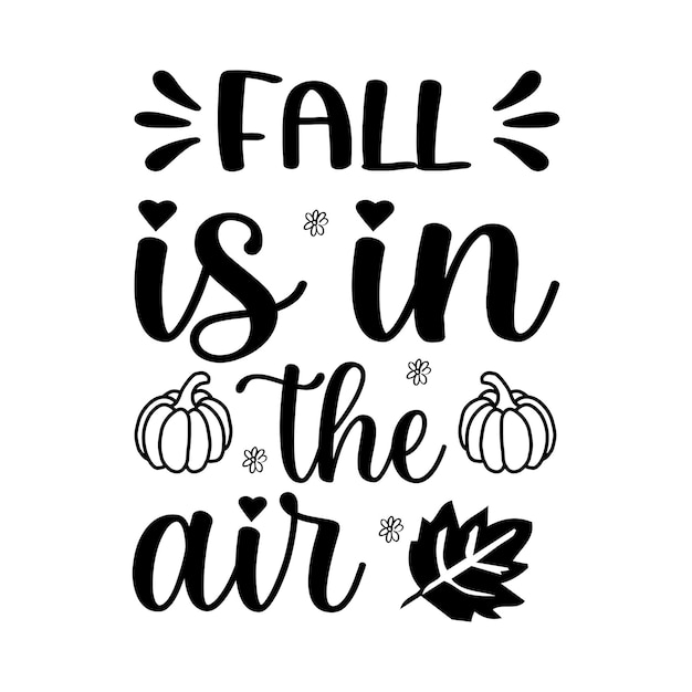 Fall SVG design cutting files