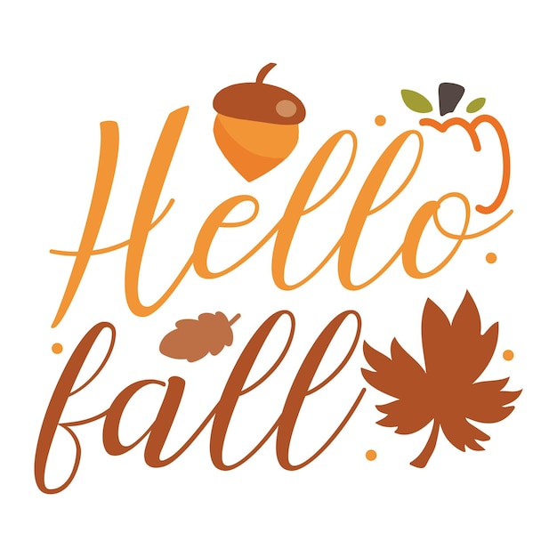 Fall Svg Design