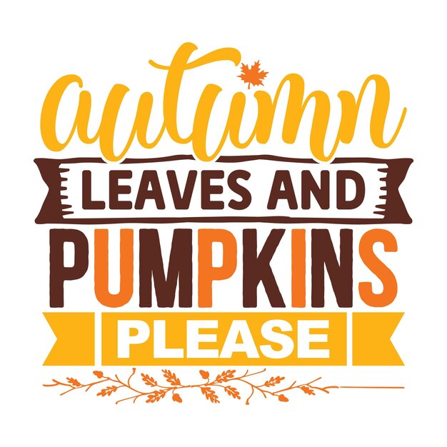 Fall SVG Design