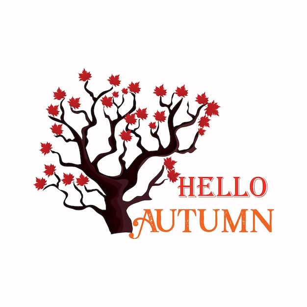 Fall t-shirt design vector template