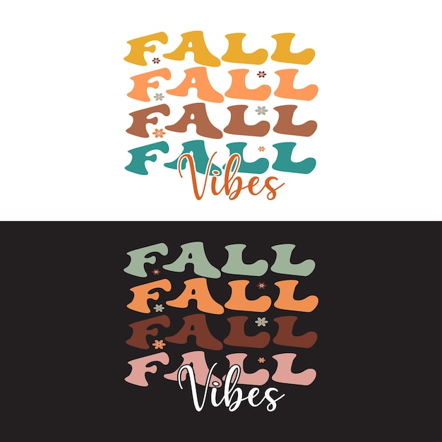 Fall Vibes Thanksgiving shirt.Wavy shirt design.