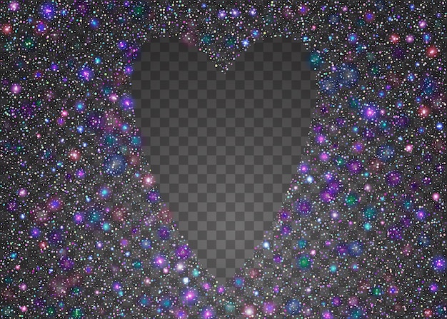 Falling Sparkles Glamour Foil Iridescent Background Transparent Glare Violet Party Tinsel Fantasy Art Retro Prism Blur Multicolor Backdrop Pink Falling Sparkles