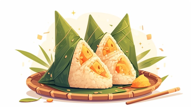 Families Gather to Make Sticky Rice Zongzi Collection