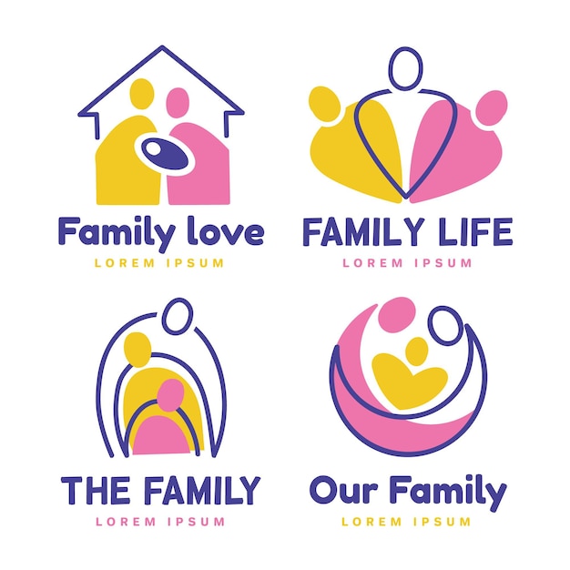 Family logo collection