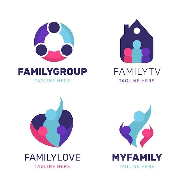 Family logo collection