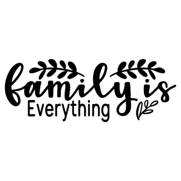 Family Sign SVG Design