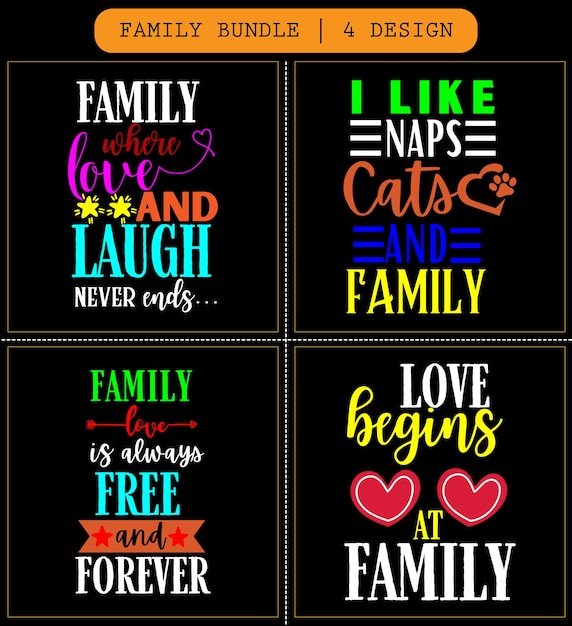 Family svg bundle family svg files family lettering family quotes