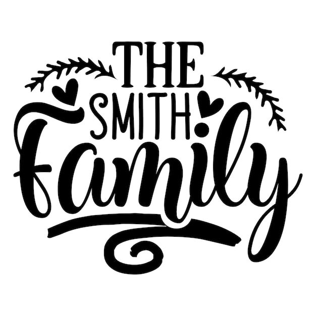 Family SVG Design