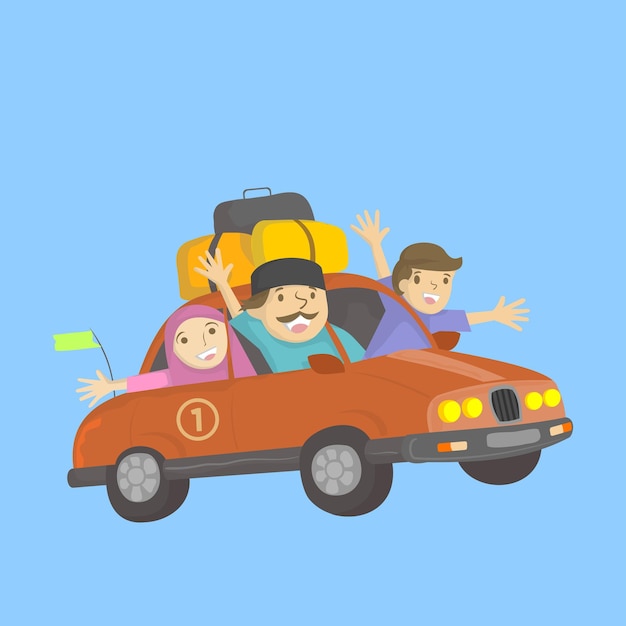 family vacation by car