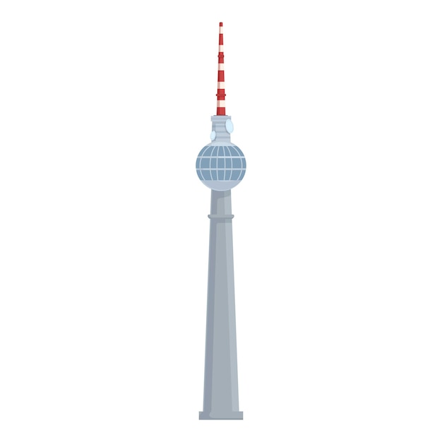 The famous berlin tv tower standing tall against a clear sky