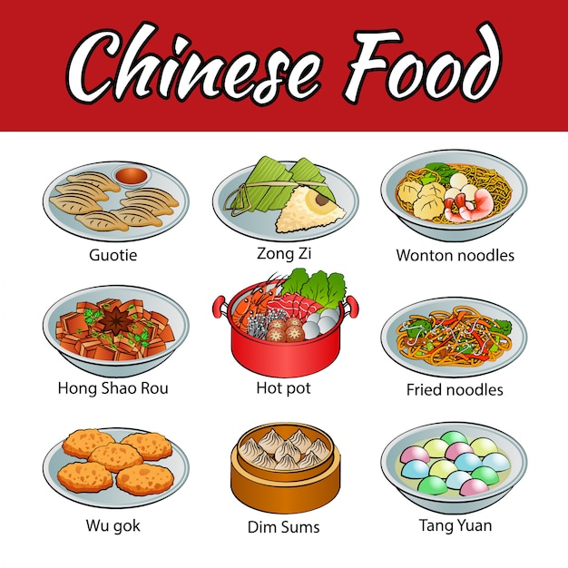 famous food of Chinese