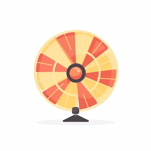 fan vector isolated air illustration design wind object icon cooling set background symb