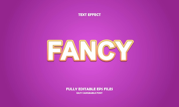 Fancy text effect