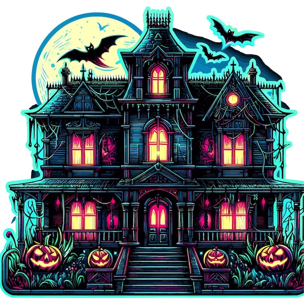 Fantasy Cartoon Halloween Sticker High Quality Sticker