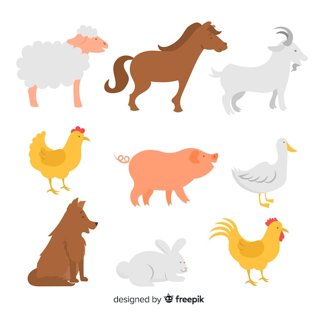 Farm animal collection