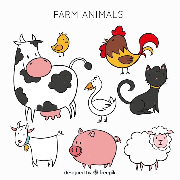 Farm animal collection