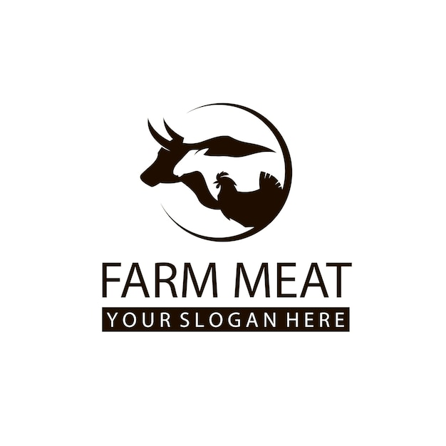 farm animals label