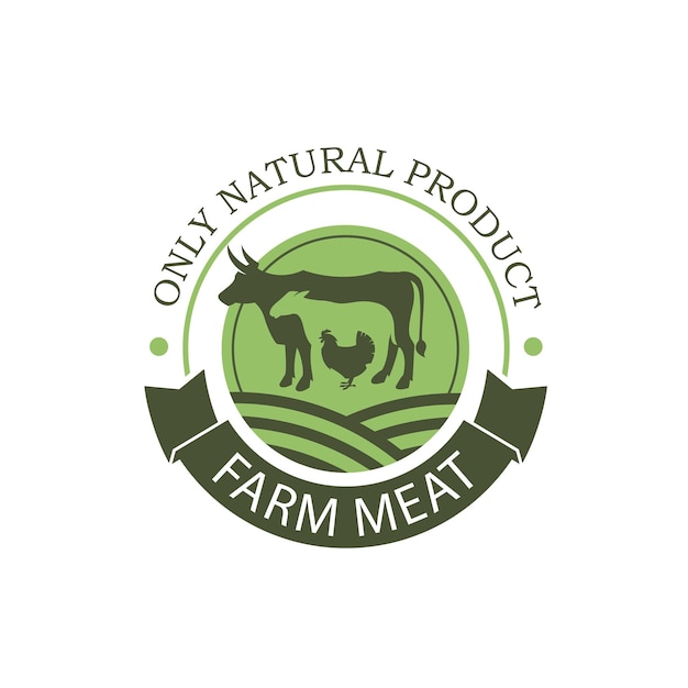 farm animals label