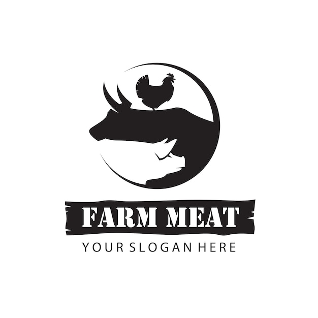 farm animals label