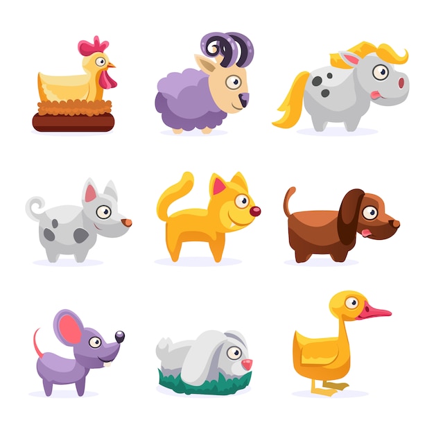 Farm Animals Set