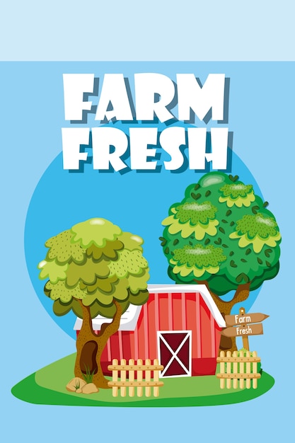 Farm fresh cartoons