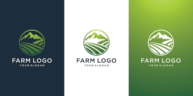 FARM GRADIENT LOGO DESIGN