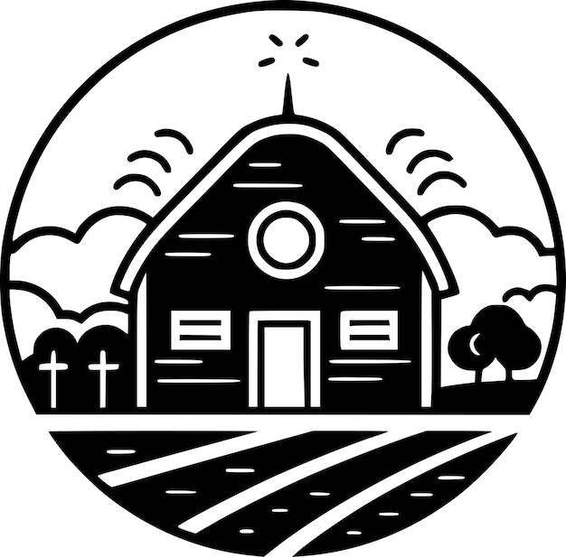 Farm High Quality Vector Logo Vector illustration ideal for Tshirt graphic