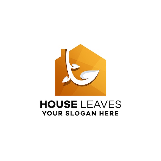 Farm House Gradient Logo Template