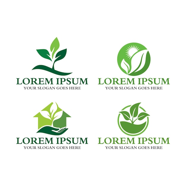 Farm logo agriculture logo vector