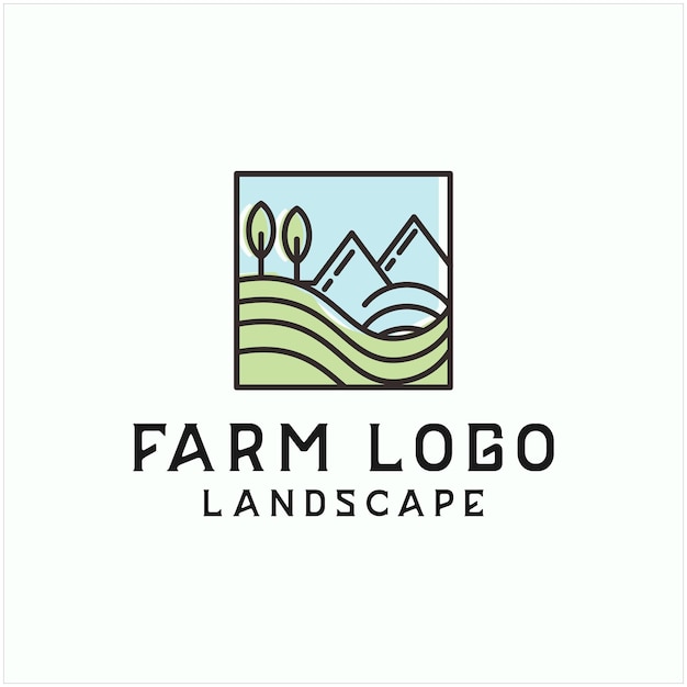 Farm logo design