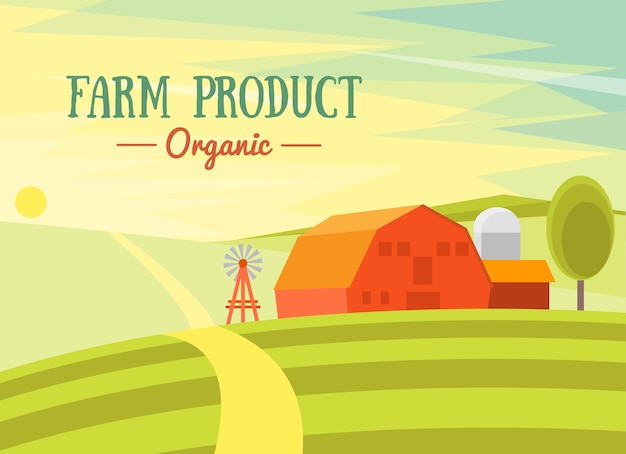 Farm Product Organic. 