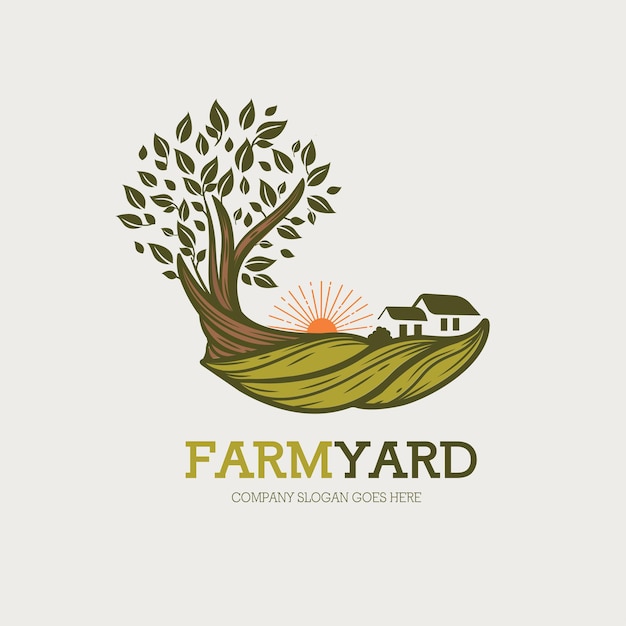 Farm yard logo